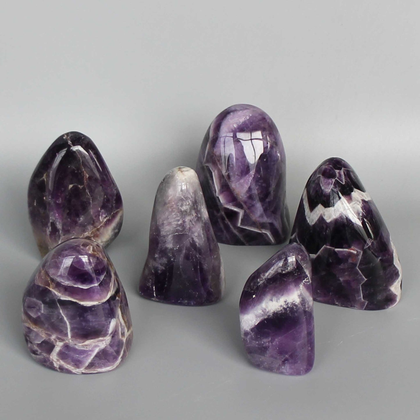 Amethyst Dog Teeth Sculpture 350-450g/pc A/A+