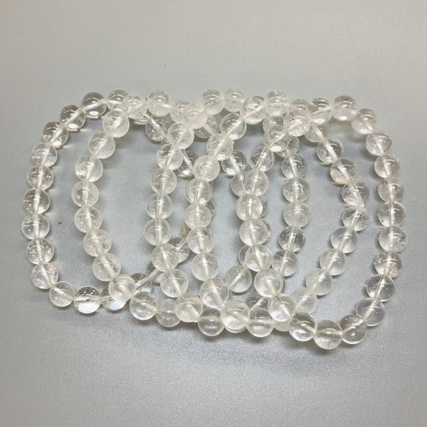 Crystal Round Bracelet 18cm 8mm A