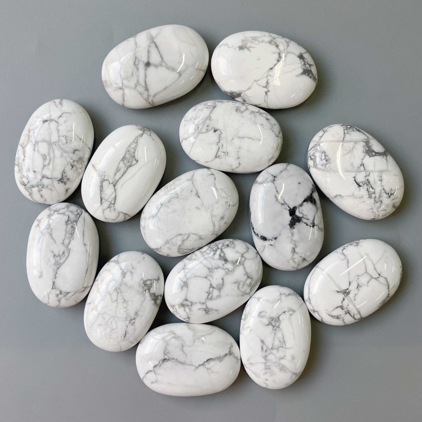 Howlite White Soap stone 13*30*45mm A