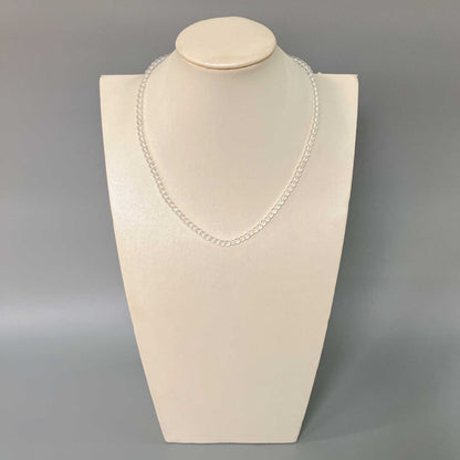Crystal Round Bead Necklace 4mm A+/AA