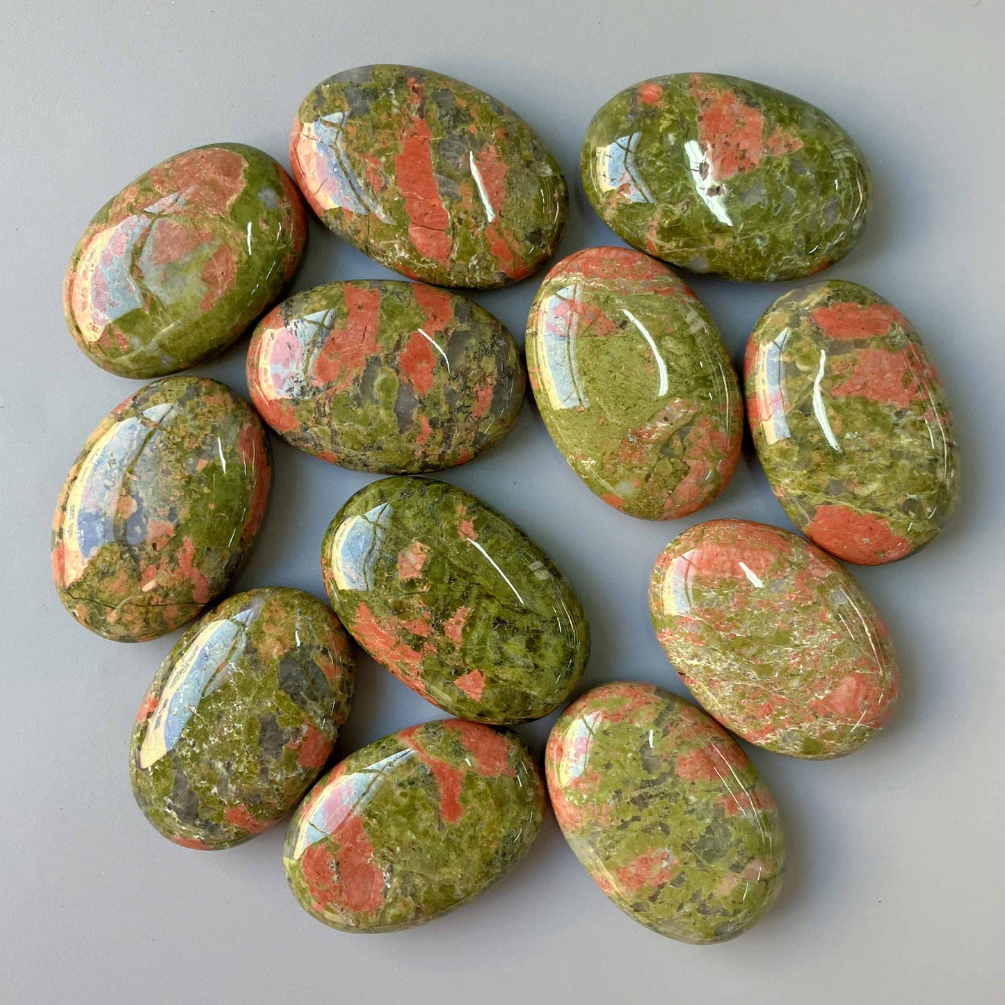 Unakite Soap stone 13*30*45mm A