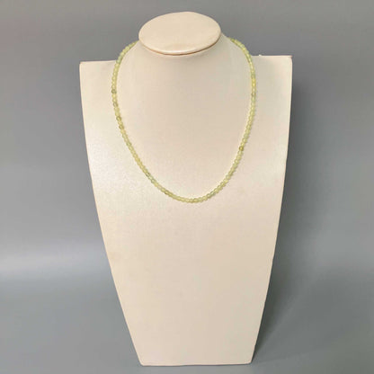 New Jade Round Bead Necklace 4mm A