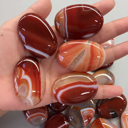 Carnelian With Stripe Soap stone 13*30*45mm A