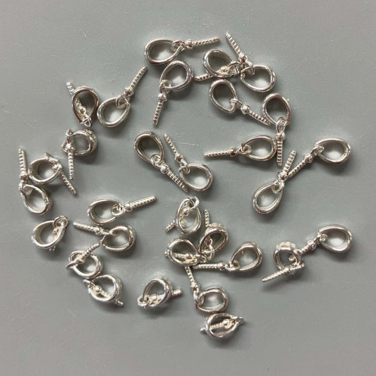 (Stone TBC) Silver Clasp S052银扣 (Grade TBC)