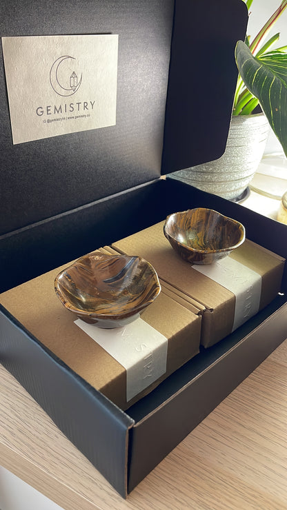 Golden Tiger Iron Sake Cups