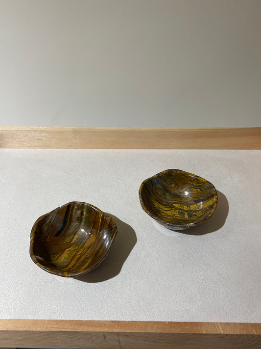 Golden Tiger Iron Sake Cups