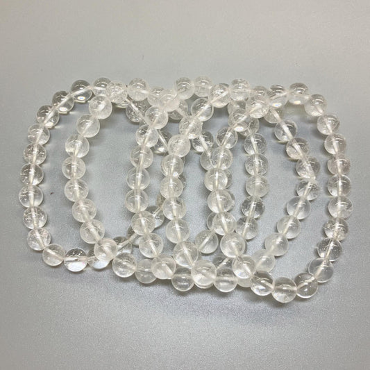 Crystal Round Bracelet 18cm 8mm A