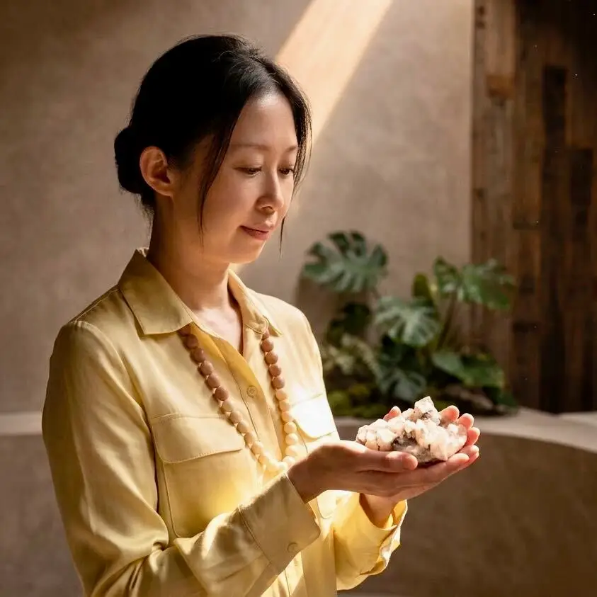 Alice Lam, founder and crystal specialist at Gemistry Studio, Causeway Bay